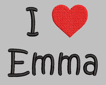 Load image into Gallery viewer, Embroidery I heart Animal