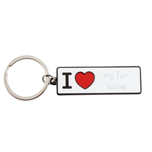 Load image into Gallery viewer, i heart you key chain