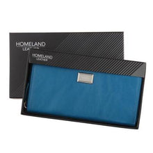 Load image into Gallery viewer, Ladies Full Zip Leather RFID Wallet - Peacock