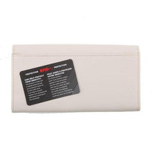 Load image into Gallery viewer, Leather Travel RFID Wallet - Steel