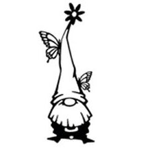 Load image into Gallery viewer, Viking gnome garden stakes