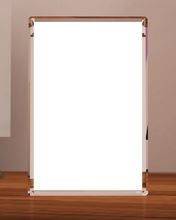 Load image into Gallery viewer, 3d crystal photo cube canada | 3 d crystal rectangle tall photo cube amazon | Buy Photo cubes online in Canada | Buy online from Engraving Reimagined in Canada