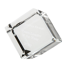 Load image into Gallery viewer, Optic Glass Cube
