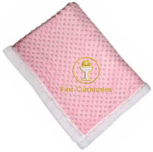 Load image into Gallery viewer, Customized First Communion Blanket