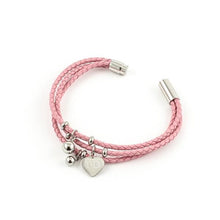 Load image into Gallery viewer, Pink Multi Strand Magnet Bracelet
