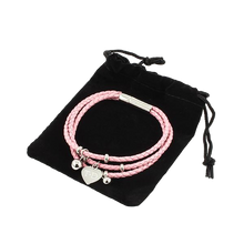 Load image into Gallery viewer, Pink Multi Strand Magnet Bracelet