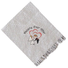 Load image into Gallery viewer, Wedding Happily Ever After Antique Throw