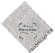 Load image into Gallery viewer, Custom Happy Retirement Antique Throw