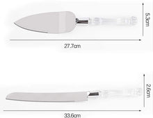 Load image into Gallery viewer, Acrylic Cake Server Set