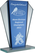 Load image into Gallery viewer, amherst blue mirror glass award corporate recognition Canada