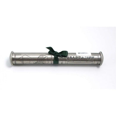 Graduation Certificate Pewter Tone Tube | Gift shop Calgary | Gift shop Canada | Buy gifts online in Canada | Buy gifts online in Calgary| Graduation certificate pewter-tone tube | Engraver in Canada | Gift shop in Calgary | Celebrate achievements with elegant pewter-tone certificate holder, expertly engraved in Canada. The perfect gift from Calgary's premier gift shop