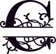 Load image into Gallery viewer, Large Oval Wooden  Monogram Plaque