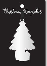 Load image into Gallery viewer, Metal Silver Plated Christmas Tree Ornament