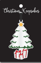 Load image into Gallery viewer, Metal Silver Plated Christmas Tree Ornament