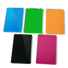 Load image into Gallery viewer, Multi Color Name Plate Aluminum