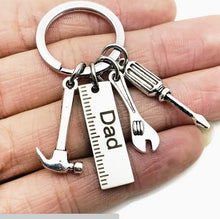 Load image into Gallery viewer, Dad Tool keychain | Father&#39;s day gifts online | father&#39;s day gifts in Canada | father&#39;s day gifts in Calgary | Engraving in Calgary
