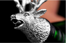 Load image into Gallery viewer, deer head bottle pour and stopper