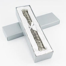 Load image into Gallery viewer, Engraved certificate tube for baptism | Engraving Reimagined | Engraver in Canada | Gift shop in Calgary | Personalized baptism gift | Custom certificate holder | Unique baptism present | Elegant tube for certificates | Engraved keepsake for baptism | Calgary gift store | Customized baptism souvenir | Certificate tube with engraving | Religious ceremony gift | Bespoke baptism memento | Engraved tube for certificates | Canadian engraving service | Calgary's gift expert