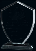 Load image into Gallery viewer, Engraved Conquest Glass Award – customized graduation gift in Canada