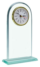 Load image into Gallery viewer, engraved glass clock employee recognition award Canada