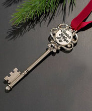 Load image into Gallery viewer, Santa magic key Christmas ornament, Personalized Santa key ornament Canada, Engraved Santa magic key ornament, Custom Santa key Christmas ornament, Christmas ornament gift Santa key, Holiday gift Santa key ornament, Unique Christmas ornaments in Canada