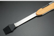 Load image into Gallery viewer, Grill lover gifts Canada – BBQ tongs action shot during grilling