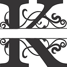 Load image into Gallery viewer, Large Oval Wooden  Monogram Plaque