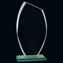 Load image into Gallery viewer, Manchester Glass Award - Engraved Excellence | Engraver in Canada | Gift Shop in Calgary | Stunning Recognition Piece | Custom Glass Trophy | Personalized Awards | Elegant Design | Premium Craftsmanship | Engraved Glass Artistry | Celebrate Achievements | Unique Gift Option | Fine Glasswork | Bespoke Recognition | Artisan Engraving | Distinctive Trophy Design | Commemorative Keepsake | Exquisite Award Presentation | Canadian Engraving Expertise | Calgary's Finest Gift Selection | Expertly Engraved Glassware
