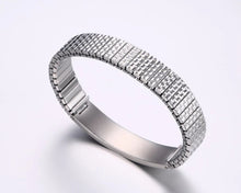 Load image into Gallery viewer, Medical Alert Stainless Steel Stretch Bracelet- Men