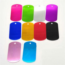 Load image into Gallery viewer, Multi Color Dog Tag- Pet Tag
