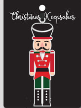 Load image into Gallery viewer, Metal Nutcracker ornament