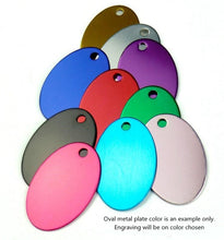Load image into Gallery viewer, Multi Color Oval plate