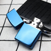 Load image into Gallery viewer, Kerosene Lighters -Metallic Collection blue
