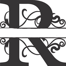 Load image into Gallery viewer, Large Oval Wooden  Monogram Plaque