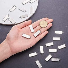 Load image into Gallery viewer, 10x25mm Stainless Steel Pendant Charm