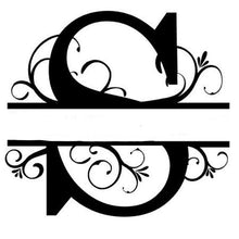 Load image into Gallery viewer, Large Oval Wooden  Monogram Plaque