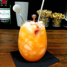 Load image into Gallery viewer, Stainless Steel Swizzle sticks -Round paddle - Set of 2