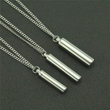 Load image into Gallery viewer, Stainless steel cylinder ash pendant