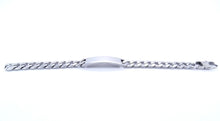 Load image into Gallery viewer, Stainless Steel 8 Inches Cuban Chain ID Bracelet | Stainless steel bracelet | Online bracelets in Canada | Online jewellery shop in Calgary | Online gift store in Canada | Online gift store in Calgary | Online gifts in Canada | Online gifts in Calgary