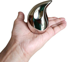 Load image into Gallery viewer, Silver Tear Drop Urn