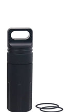 Load image into Gallery viewer, Time Capsule Stainless Steel Waterproof Container- Black