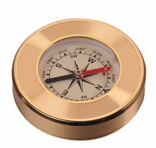 Load image into Gallery viewer, Brass compass with intricate engraving | Perfect gift from Engraving Reimagined, Canada&#39;s top engraver | Available at Calgary&#39;s premier gift shop
