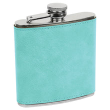 Load image into Gallery viewer, 6oz Leatherette Flask | Wine flasks online | Gift store in Calgary | Gift store in Canada | Online Gift store in Calgary