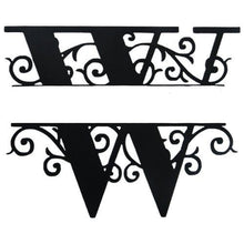 Load image into Gallery viewer, Large Oval Wooden  Monogram Plaque