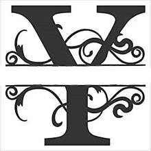 Load image into Gallery viewer, Large Oval Wooden  Monogram Plaque