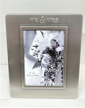 Load image into Gallery viewer, Mr. & Mrs. 4x6 Frame engravable
