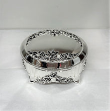 Load image into Gallery viewer, Music box antique rose trinket box engravable