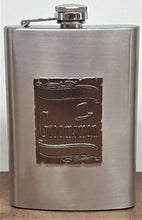 Load image into Gallery viewer, Groomsman flask 8 oz engravable wedding
