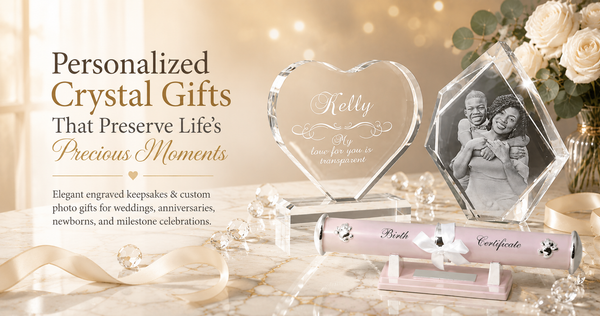 Personalized Crystal Gifts Canada: Timeless Engraved Keepsakes for Every Special Occasion