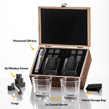 Load image into Gallery viewer, Unique Granite Chilling Rock Bourbon Whisky Stones Set
